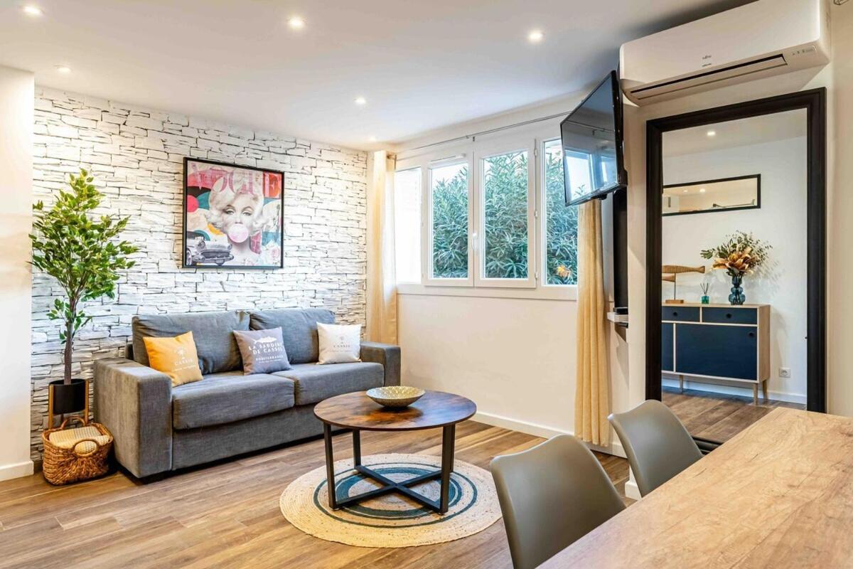 Cassis Le Marignan- Rdc - Garage - Classe 3 Etoiles Exteriör bild